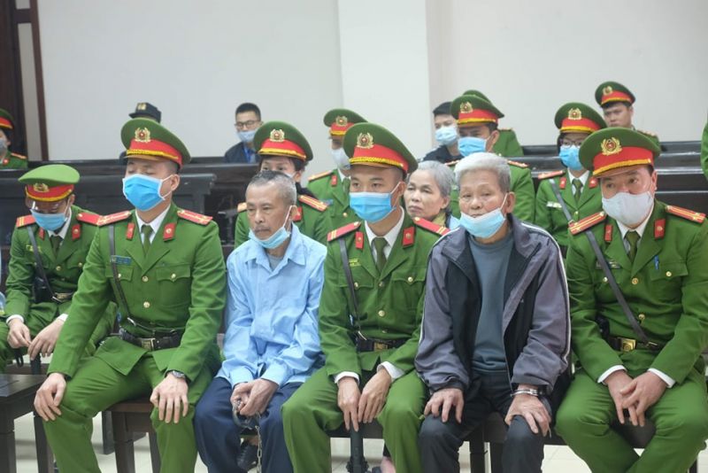 C&aacute;c bị c&aacute;o tại phi&ecirc;n to&agrave; ph&uacute;c thẩm