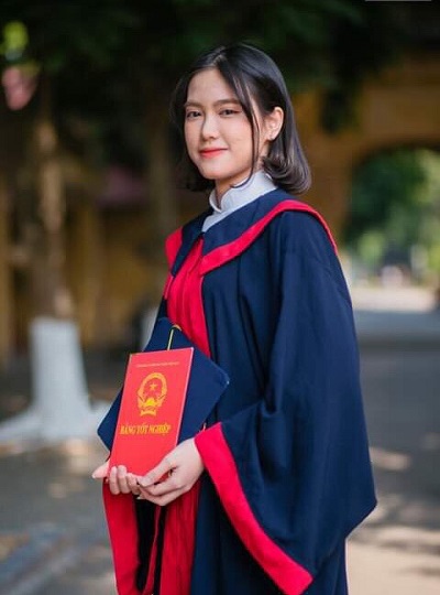 Nữ sinh Lê Minh Châu  (ảnh NVCC)