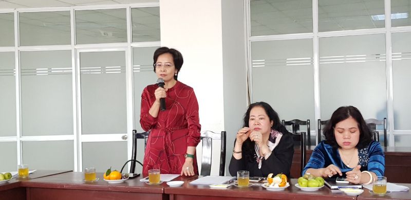 Phó Chủ tịch Hiệp hội nữ doanh nhân thành phố Hà Nội Nguyễn Thị Lan Hương cho rằng cần ứng dụng số hóa trong hoạt động của các cấp Hội LHPN