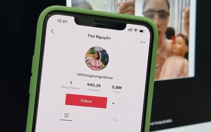 &agrave;i khoản TikTok của Thơ Nguyễn hiện đ&atilde; ẩn to&agrave;n bộ video. Ảnh: D&acirc;n tr&iacute;