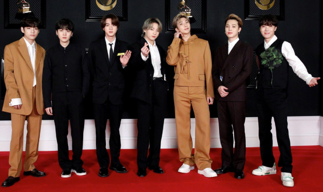 Lần đầu nhận được đề cử tại Grammy nhưng BTS lại kh&ocirc;ng gi&agrave;nh được chiến thắng.
