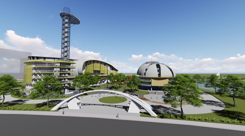 Phối cảnh Cung Thiếu nhi Hà Nội