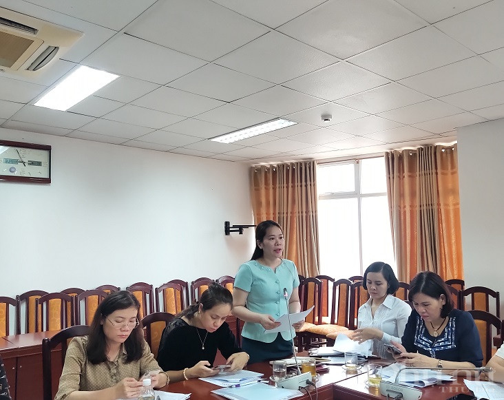 Đồng ch&iacute; Nguyễn Thị Mỹ Linh - Chủ tịch Hội LHPN huyện Đ&ocirc;ng Anh