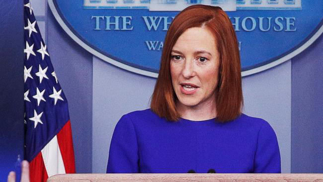 Thư ký báo chí Nhà Trắng Jen Psaki.
