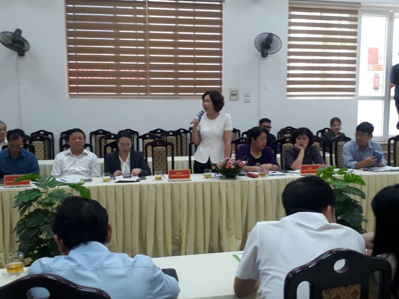 Chủ tịch Hội LHPN Thành phố phát biểu tại Hội nghị Chủ tịch Hội LHPN Thành phố phát biểu tại Hội nghị