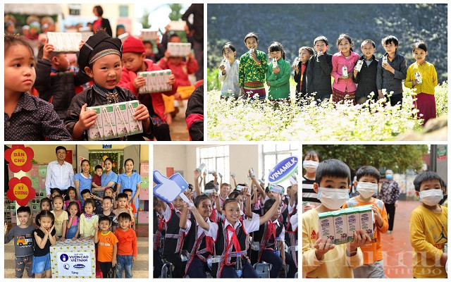 Vượt trở ngại do Covid-19, những chuyến xe y&ecirc;u thương từ Quỹ sữa Vươn Cao Việt Nam v&agrave; Vinamilk vẫn đều đặn mang sữa đến cho c&aacute;c trẻ em khắp 27 tỉnh th&agrave;nh tr&ecirc;n cả nước.
