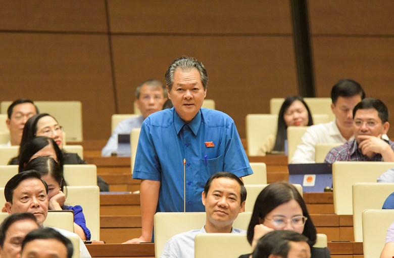 Đại biểu Trương Minh Hoàng (đoàn Cà Mau)