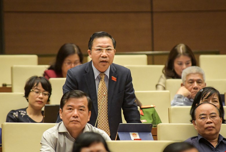 Đại biểu Lưu Bình Nhưỡng (đoàn Bến Tre)