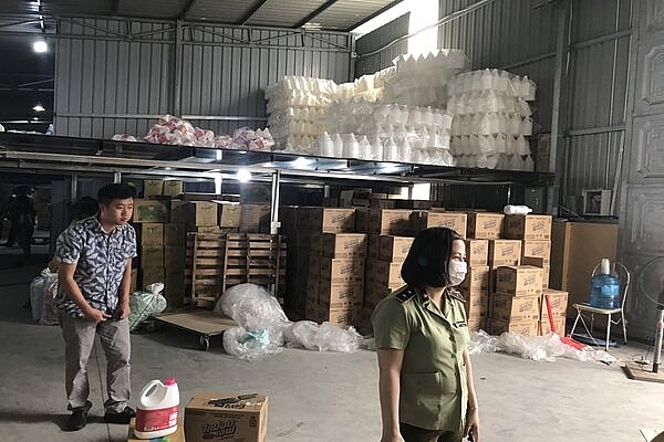 Cơ sở có dấu hiệu làm giả nước giặt