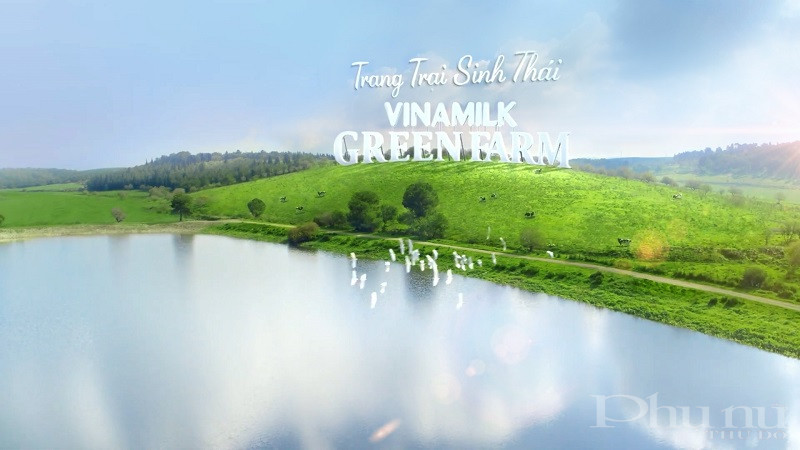 H&igrave;nh ảnh Trang Tr&aacute;i Sinh Th&aacute;i Vinamilk Green Farm.