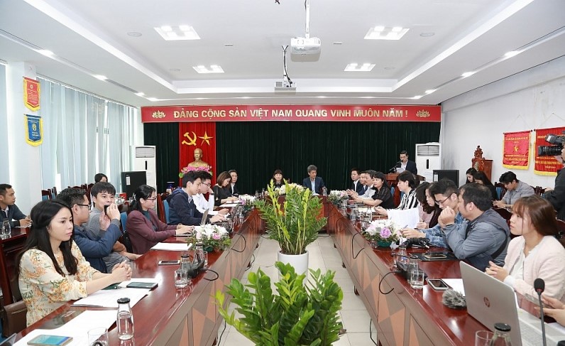 Quang cảnh họp báo