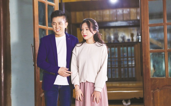 Một cảnh trong phim ca nhạc “Yêu một mình”