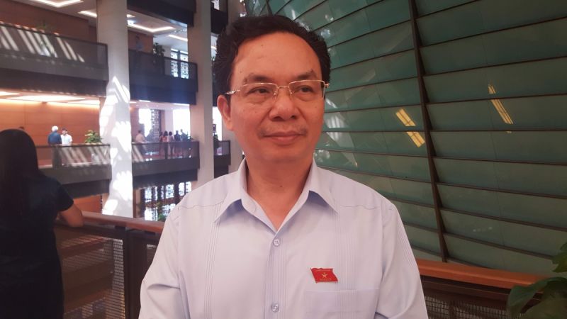 Đại biểu Hoàng Văn Cường, đoàn Hà Nội.