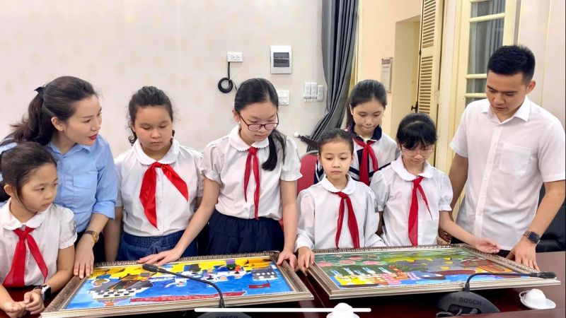 Thiếu nhi Thủ đô gửi quà đến chiến sỹ Trường Sa - ảnh 5