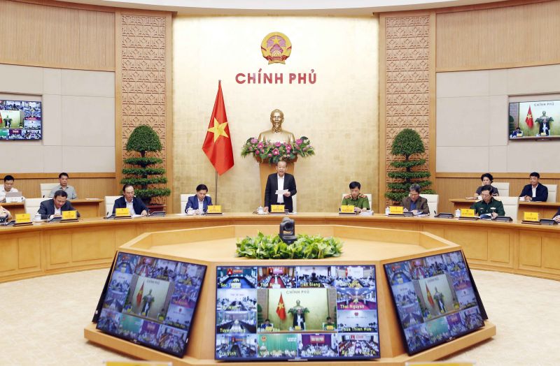 Phó Thủ tướng Thường trực Chính phủ Trương Hoà Bình kết luận Hội nghị sơ kết quý 1 của Ủy ban An toàn giao thông quốc gia, sáng 9/4. Ảnh: VGP/Lê Sơn Phó Thủ tướng Thường trực Chính phủ Trương Hoà Bình kết luận Hội nghị sơ kết quý 1 của Ủy ban An toàn giao thông quốc gia, sáng 9/4. Ảnh: VGP/Lê Sơn