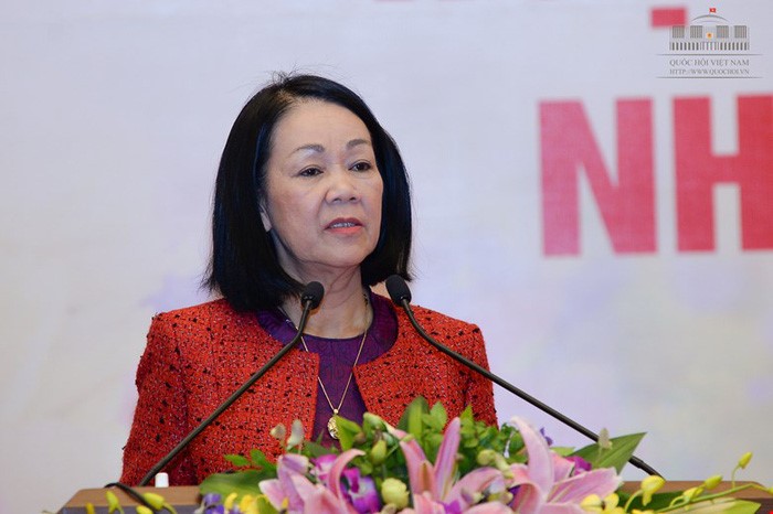 Bà Trương Thị Mai có nhiều năm công tác tại Quốc hội. Ảnh: Quochoi.vn