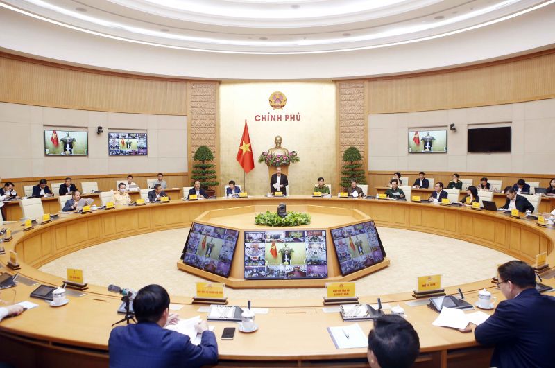 Hội nghị Sơ kết quý I/2021 của Uỷ ban An toàn giao thông quốc gia. Ảnh: VGP/Lê Sơn Hội nghị Sơ kết quý I/2021 của Uỷ ban An toàn giao thông quốc gia. Ảnh: VGP/Lê Sơn