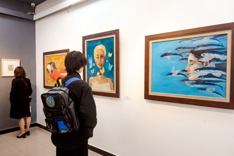 “Hồi Hải Mã" – Triển lãm của những tài năng trẻ được Vinschool “ươm mầm” - ảnh 5