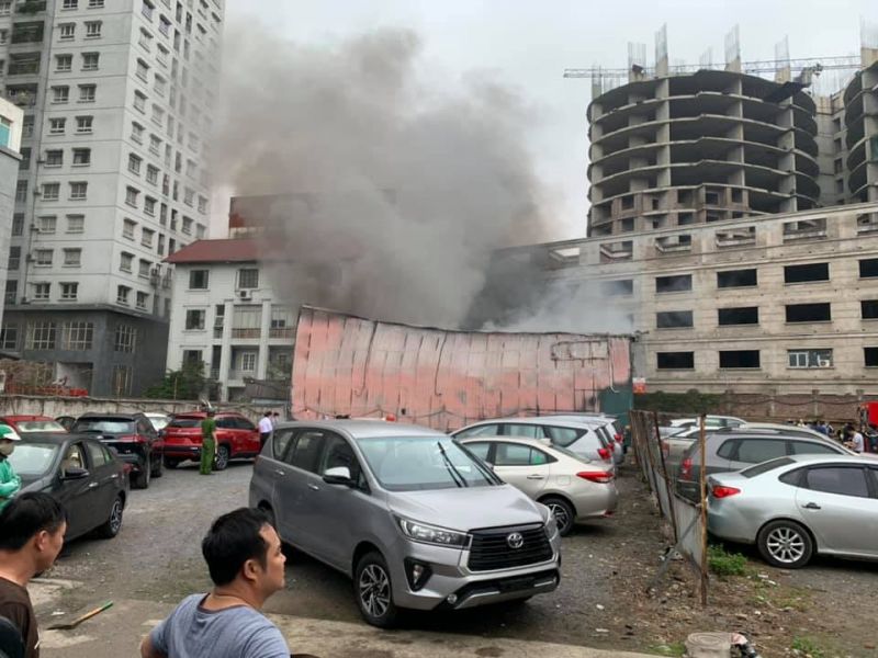 Hiện trường vụ cháy