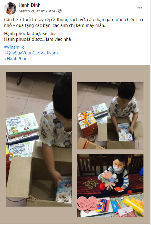 Hạnh ph&uacute;c của c&aacute;c mẹ l&agrave; khi con trẻ khỏe mạnh, lớn kh&ocirc;n v&agrave; học được c&aacute;ch san sẻ với mọi người xung quanh