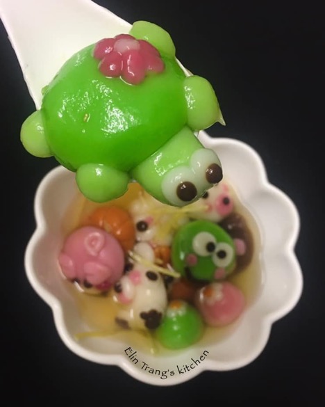 Những chiếc bánh mừng Tết Hàn thực nhìn rất khó cưỡng của nhiều bà nội trợ