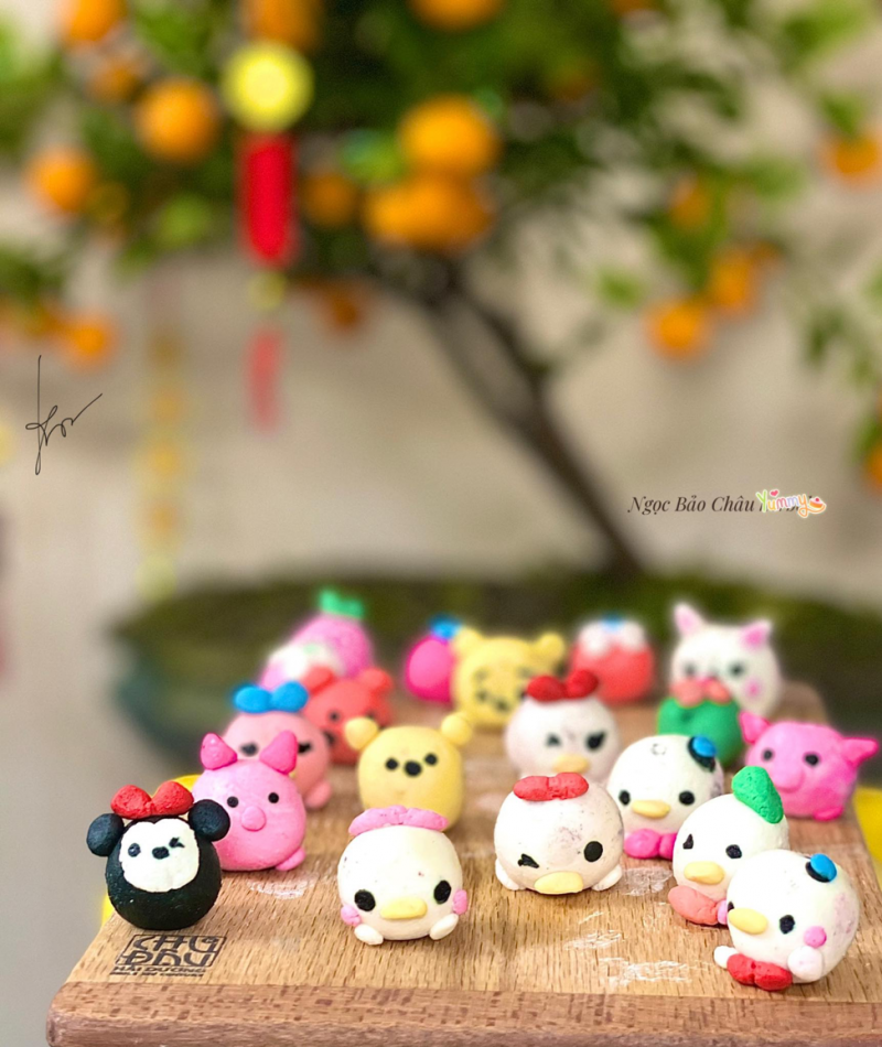 Việc tạo hình cho bánh trôi, chay là cách đem văn hoá Tết Hàn thực đến với trẻ nhỏ