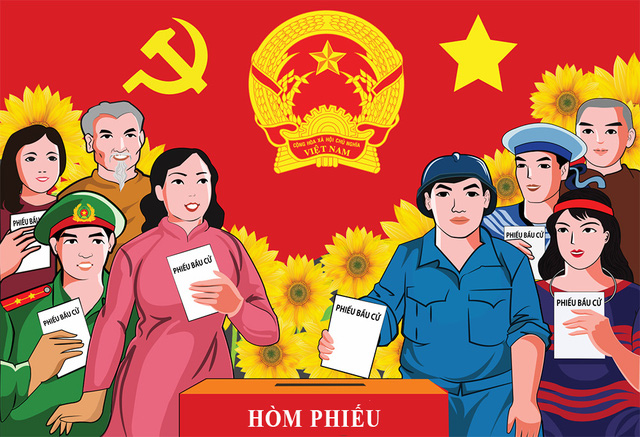 Ng&agrave;y 23/5/2021 sẽ diễn ra cuộc bầu cử đại biểu Quốc hội kh&oacute;a XV v&agrave; đại biểu Hội đồng nh&acirc;n d&acirc;n c&aacute;c cấp nhiệm kỳ 2021 - 2026.