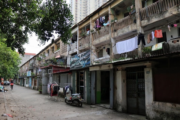 Khu tập thể ba tầng, Hà Đông