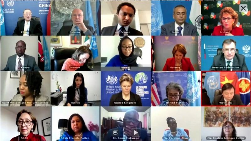 HĐBA thảo luận mở về chủ đề Phụ nữ, hòa bình và an ninh - Bạo lực tình dục trong xung đột. HĐBA thảo luận mở về chủ đề Phụ nữ, hòa bình và an ninh - Bạo lực tình dục trong xung đột.