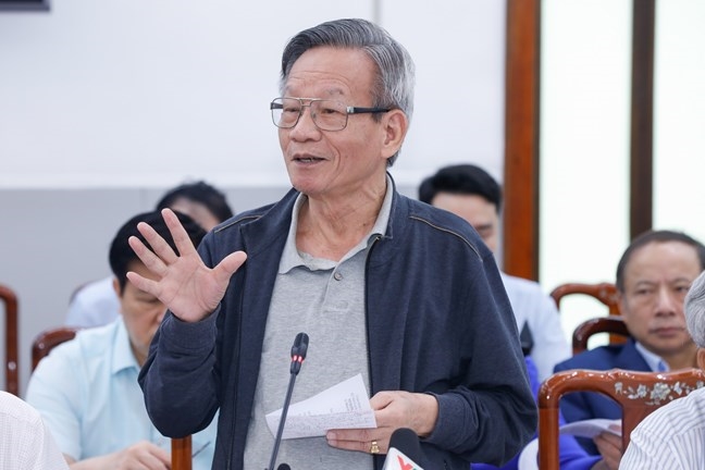 Các đại biểu tham dự hội nghị đã có những ý kiến sâu sắc, tâm huyết, trách nhiệm đối với những người ứng cử ĐBQH khóa XV.