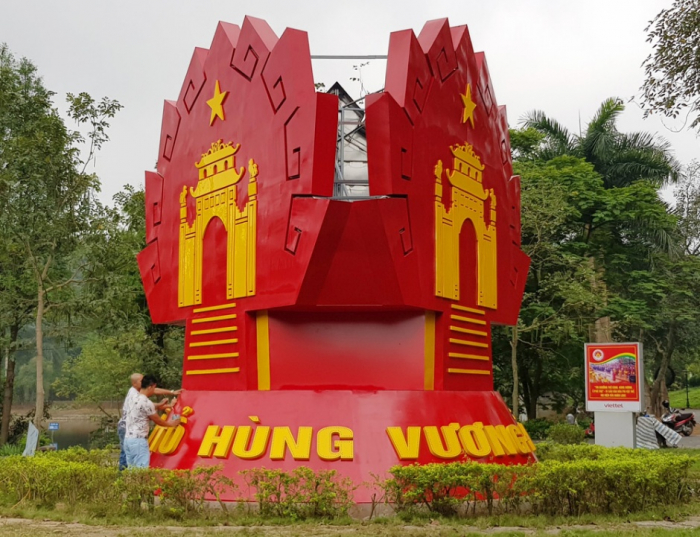 Khu di tích lịch sử Đền Hùng chỉnh trang cảnh quan khu vực tạo điểm nhấn cho Lễ giỗ tổ Hùng Vương năm Tân Sửu 2021.