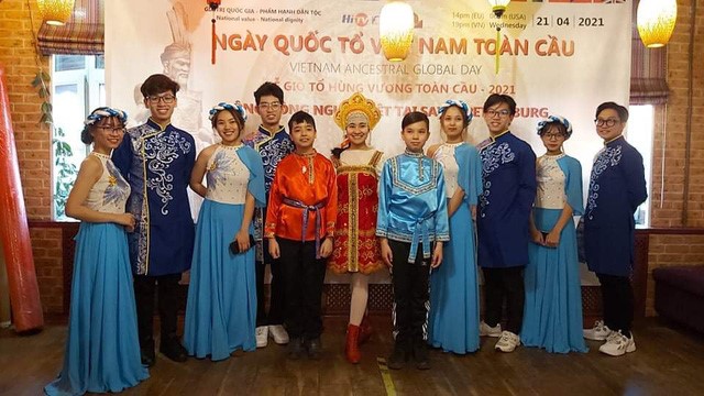 Không khí nhộn nhịp trong ngày Quốc tổ Việt Nam toàn cầu tại Liên bang Nga.