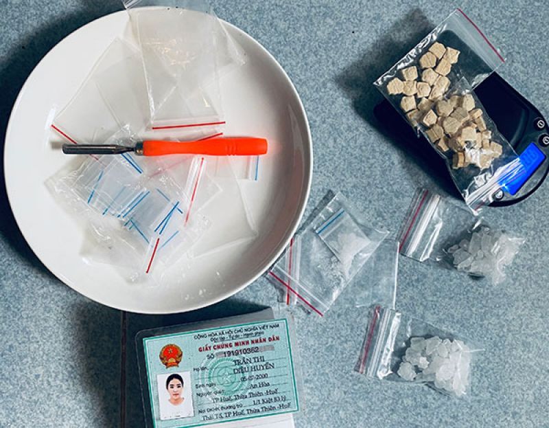 Tang vật bị thu giữ.