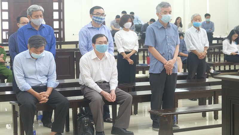 Các bị cáo tại Toà Các bị cáo tại Toà