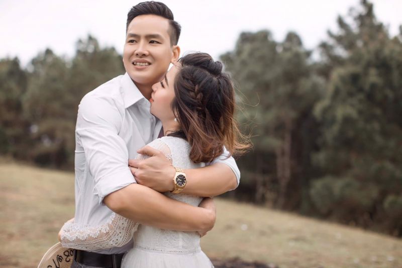 Tiệp Nhàn luôn cảm thấy may mắn vì có vợ đồng hành trong sự nghiệp của mình