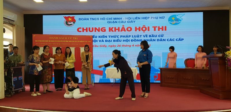Tiết mục tiểu phẩm tại hội thi Tiết mục tiểu phẩm tại hội thi