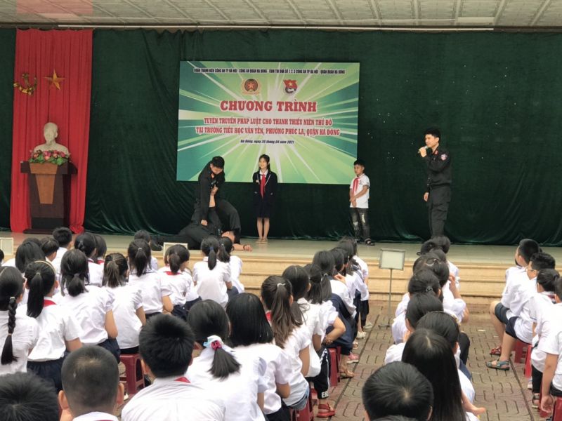 Các em được tham gia thực hành xử lý tình huống