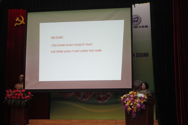 TS Trần Thị Dung, Phó Chủ tịch Hiệp hội Thực phẩm minh bạch 