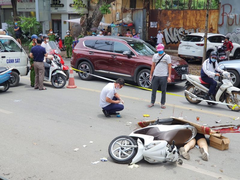Hiện trường vụ tai nạn