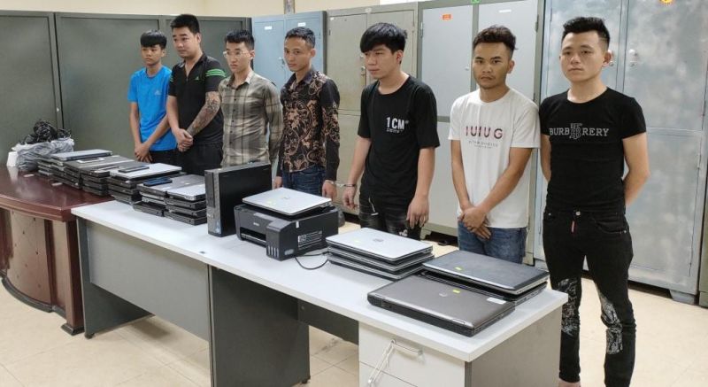 Các đối tượng tại cơ quan điều tra