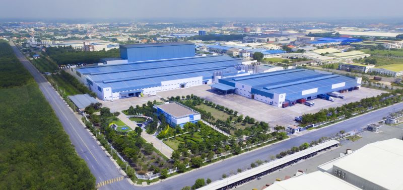 Nh&agrave; m&aacute;y sữa Việt Nam của Vinamilk tại B&igrave;nh Dương