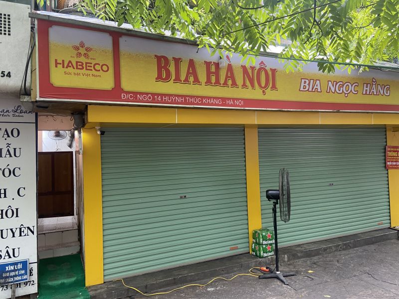 Nhiều quán bia đã đóng cửa dừng hoạt động