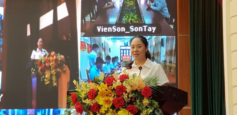 Ứng cử vi&ecirc;n Ng&ocirc; Thanh Thủy, b&aacute;c sỹ Trung t&acirc;m Y tế quận T&acirc;y Hồ