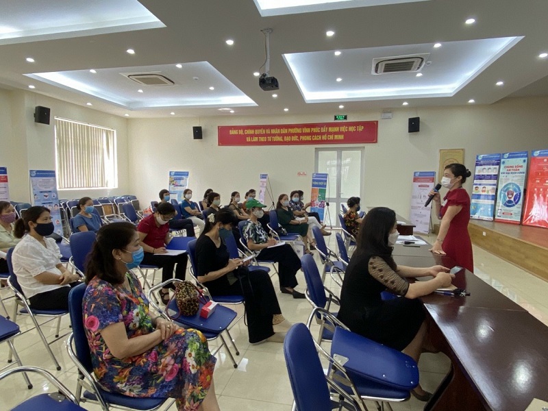 Thông qua buổi tập huấn các đại biểu hiểu rõ hơn về nguyên tắc khi bầu cử  đồng thời nắm rõ hơn về cách thức bỏ phiếu như: Nếu cử tri không tín nhiệm người ứng cử nào thì gạch ngang cả họ và tên người ứng cử đó (gạch đè lên hàng tên chữ họ và tên người ứng cử); không khoanh tròn,không được đánh dấu trên phiếu; không được viết thêm, không được ghi tên ngoài danh sách ứng cử vào phiếu bầu ... Đồng thời tuyên truyền vận động hội viên tích cực tham gia đi bầu cử không bầu thay, bầu hộ .