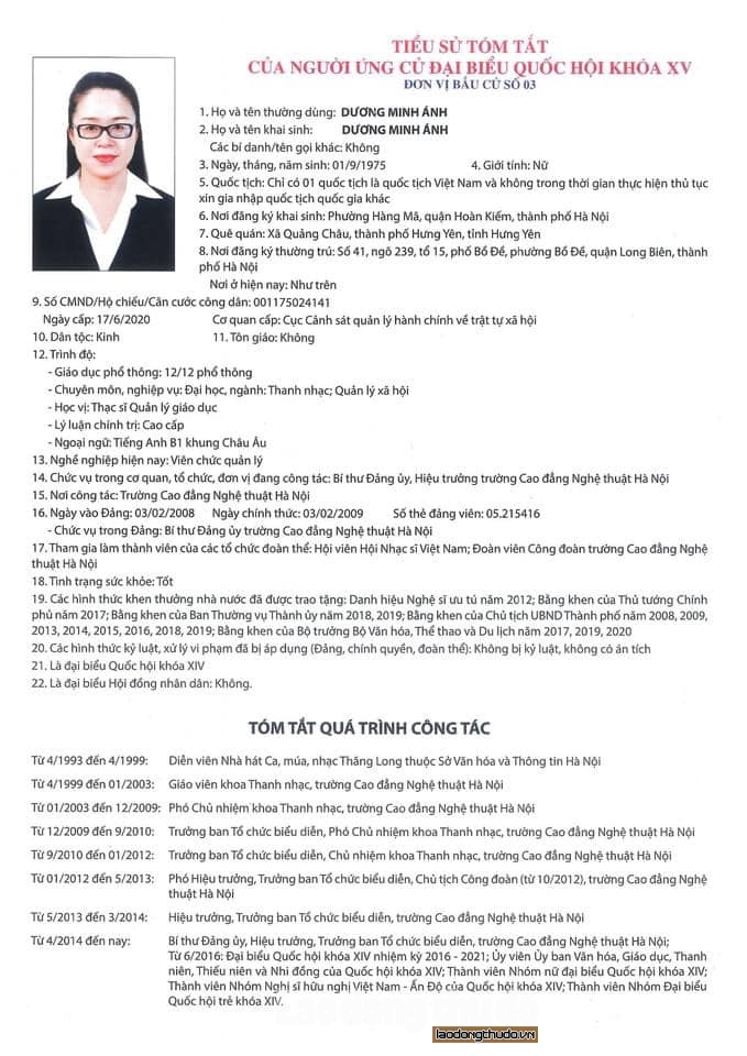 5 ứng cử viên đại biểu Quốc hội khóa XV tại đơn vị bầu cử số 3 thành phố Hà Nội - ảnh 4