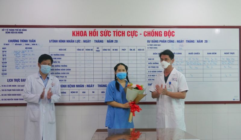 Sức khỏe của nữ điều dưỡng đã ổn định và được xuất viện