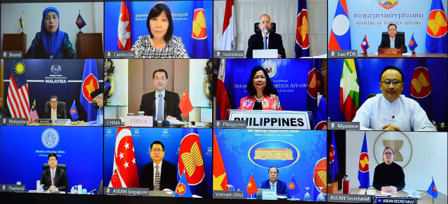 Tham vấn Quan chức Cao cấp (SOM) ASEAN-Trung Quốc (ACSOC) thường niên lần thứ 27. Ảnh BNG