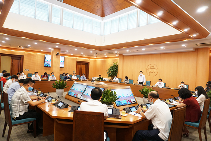 Quang cảnh phi&ecirc;n họp