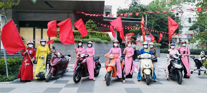 Đ&acirc;y l&agrave; h&agrave;nh động đẹp của mỗi nữ cử tri, g&oacute;p phần x&acirc;y dựng h&igrave;nh ảnh phụ nữ Thủ đ&ocirc; văn minh, thanh lịch.