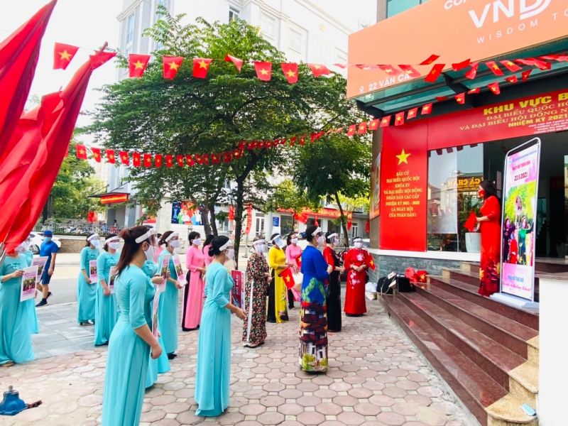 Công tác tuyên truyền luôn được đảm bảo phòng, chống dịch Covid-19 mà vẫn hiệu quả